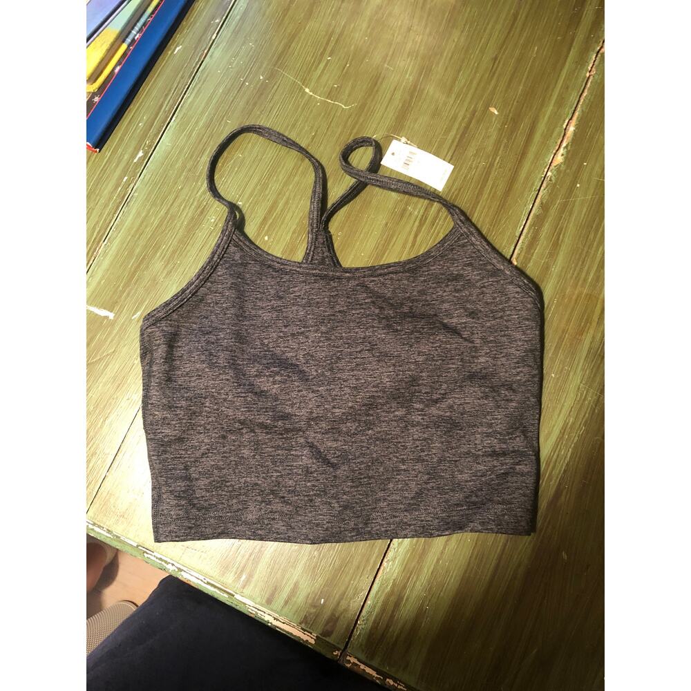 Offline by Aerie NWT The Hugger Recharge Sports Bra Built In Shelf Gray Size XS